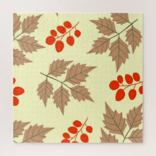 Farbverlaufsmuster für Herbstlaub Puzzle