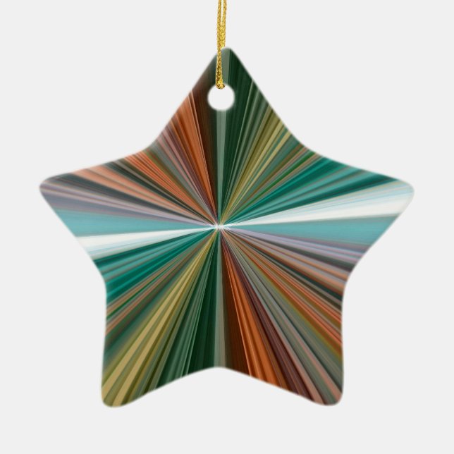 Farbverlaufsmuster Keramikornament (Vorne)