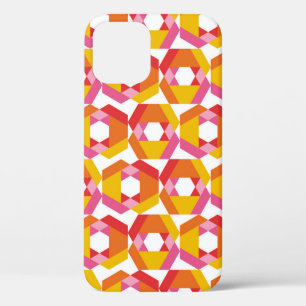 Farbvolle Geometrie minimalistische Kunstwerke nah Case-Mate iPhone Hülle