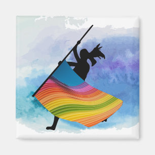 Farbwächter Flag-Helle Magnet