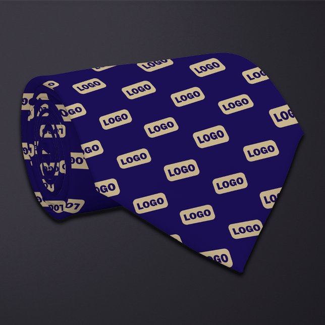 Farbweites rechteckiges Logo Krawatte (Von Creator hochgeladen)