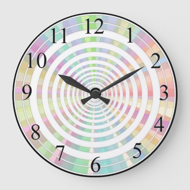 Farbwerte Große Wanduhr (Vorderseite)