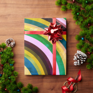 Farbwirbel Geschenkpapier