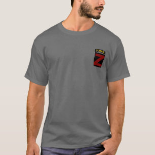 Farbzombie-Vorsprung und Flecken-T - Shirt