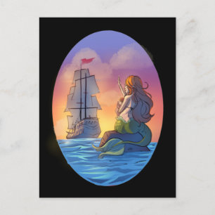 Fare Thee Well and Safe Return Postkarte