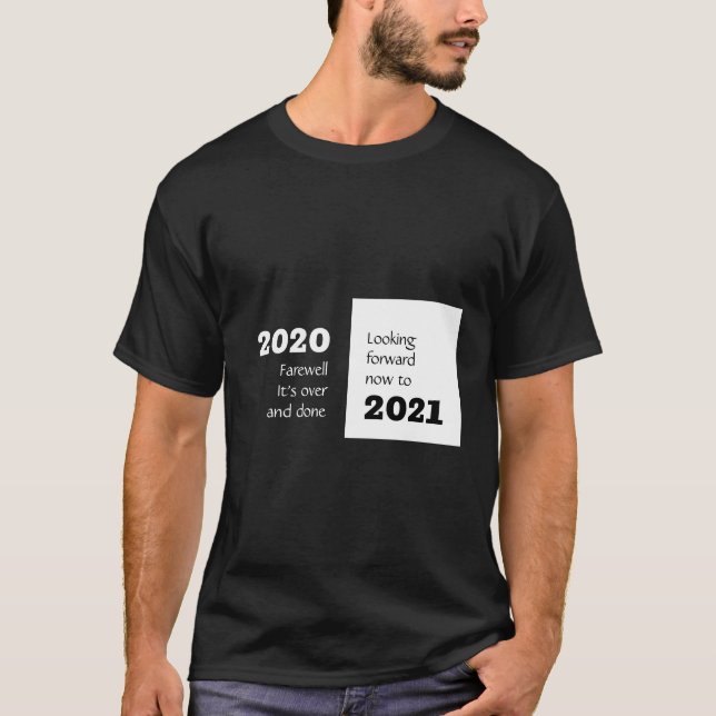 FAREWELL 2020 | Perspektiven 2021 | Neujahr T-Shirt (Vorderseite)