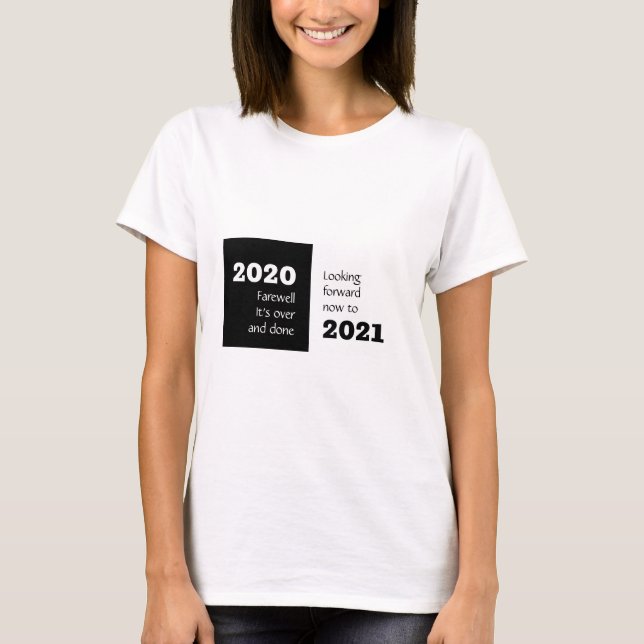 FAREWELL 2020 | Perspektiven 2021 | Neujahr T-Shirt (Vorderseite)