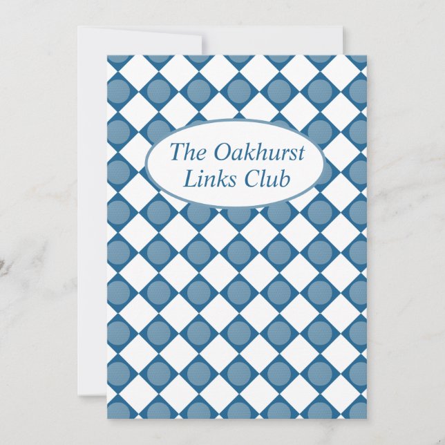 Farewell to the Fairways A Toast to the Season Einladung (Vorderseite)