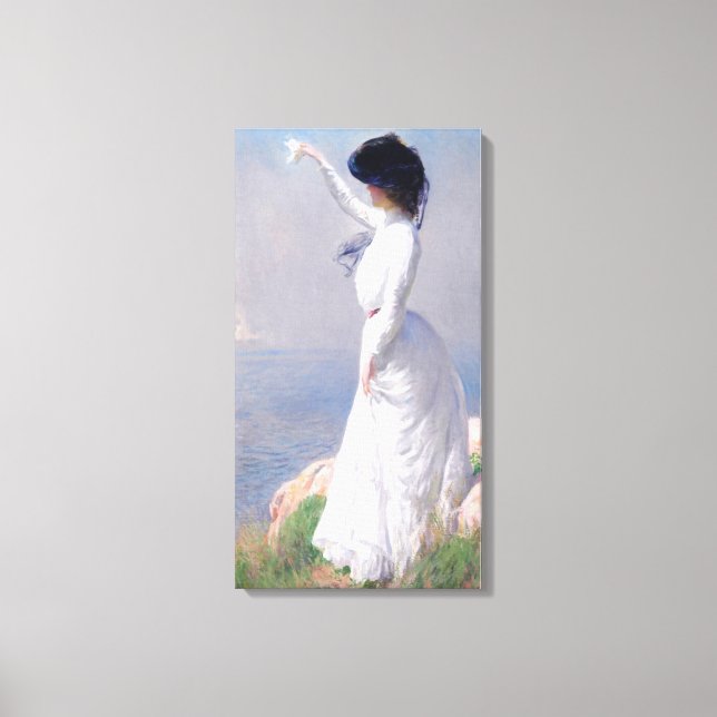 Farewell (von Joseph DeCamp) Leinwanddruck (Vorderseite)