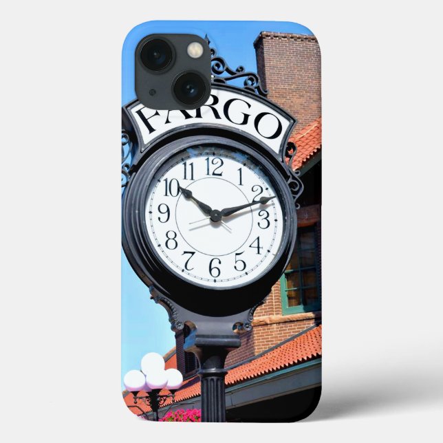 Fargo Clock Case-Mate iPhone Hülle (Rückseite)