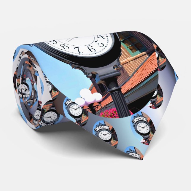 Fargo Clock Krawatte (Gerollt)