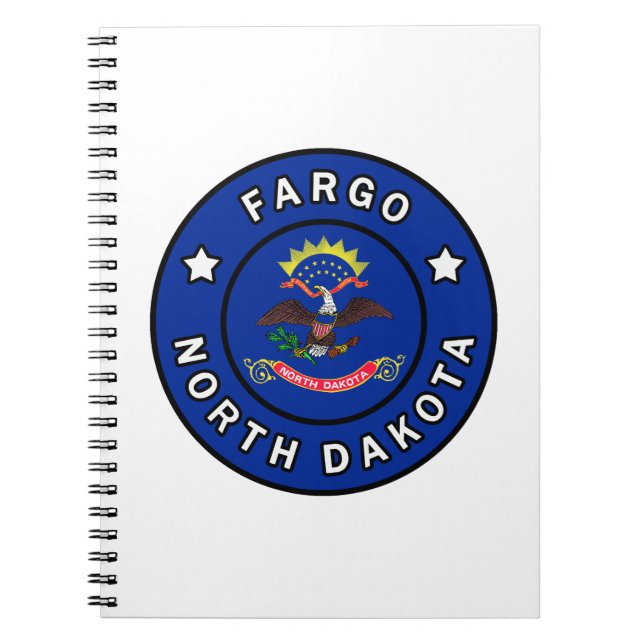 Fargo North Dakota Notizblock (Vorderseite)