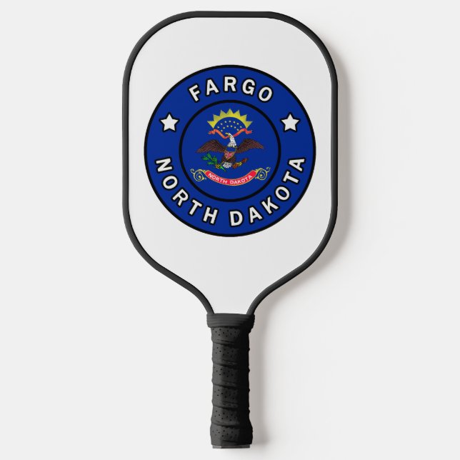 Fargo North Dakota Pickleball Schläger (Vorderseite)