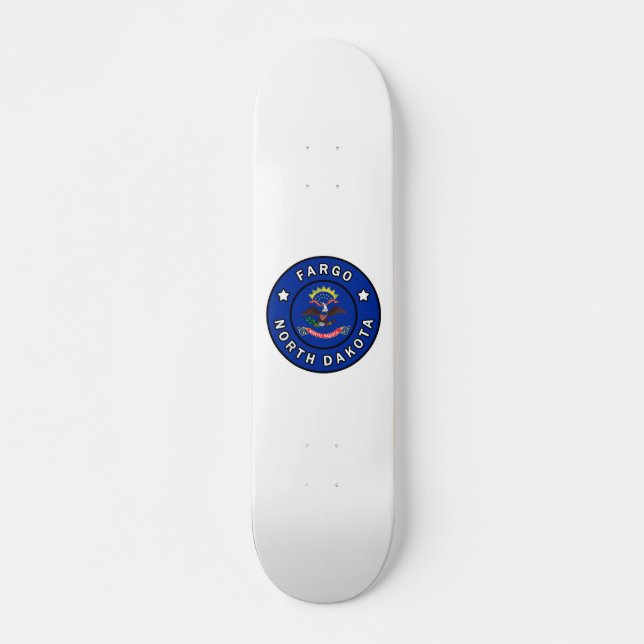 Fargo North Dakota Skateboard (Vorne)