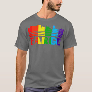 Fargo Pride Fargo LGBT-Geschenk LGBTQ Unterstützer T-Shirt
