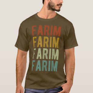 Farim Stadt GuineaBissau Retro  T-Shirt