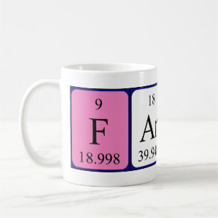 Faris Periodenname Tasse
