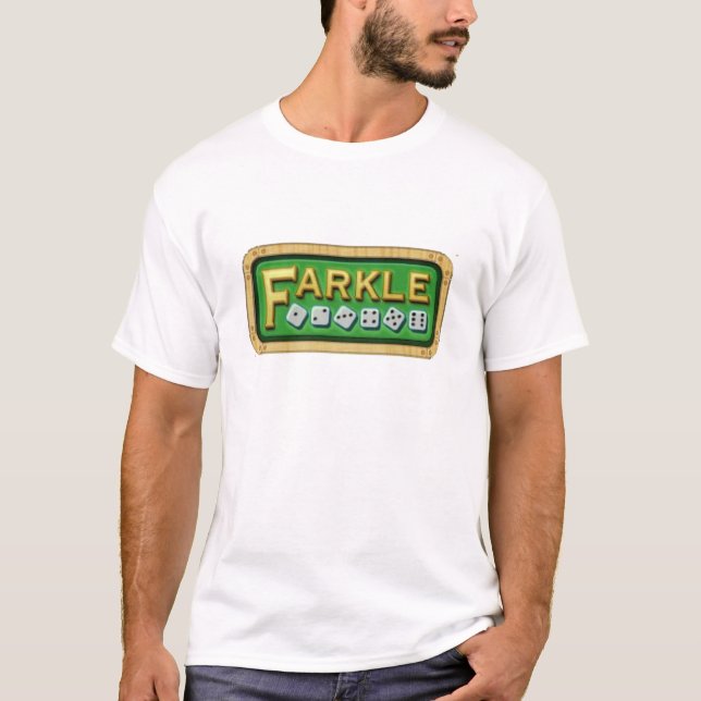 FARKLE - bestes Würfelspiel T-Shirt (Vorderseite)