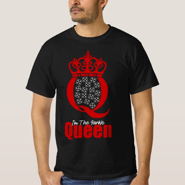 Farkle Queen T-Shirt (Vorderseite)