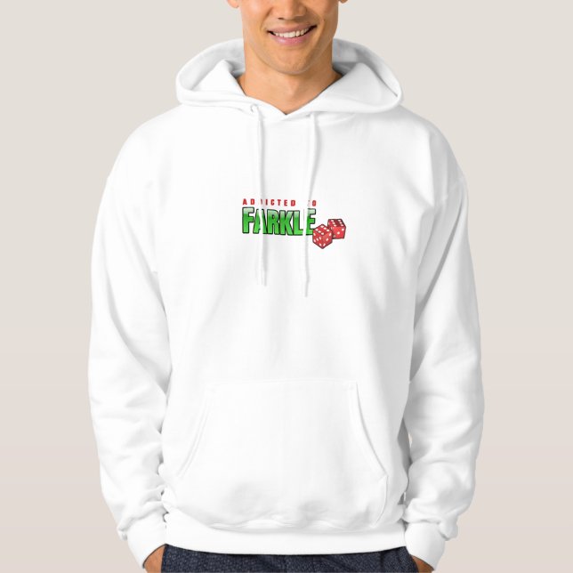 FARKLE - süchtig Hoodie (Vorderseite)