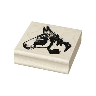 Farley die Esel-Briefmarke Gummistempel