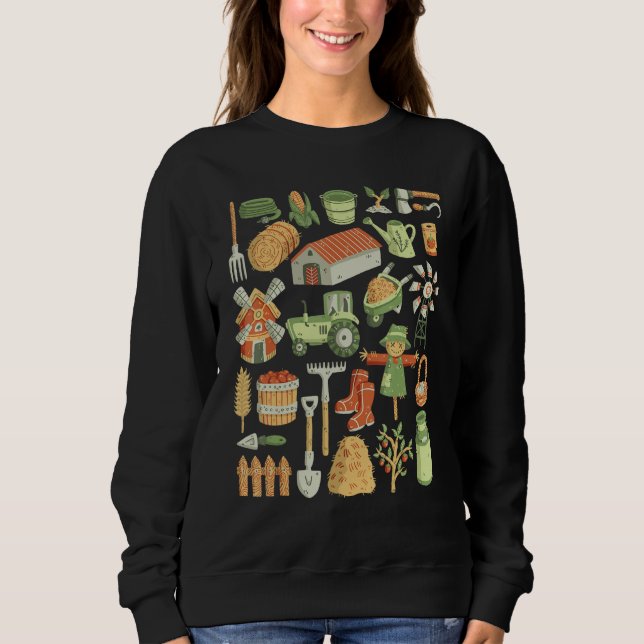 Farm and Agriculture Sweatshirt (Vorderseite)
