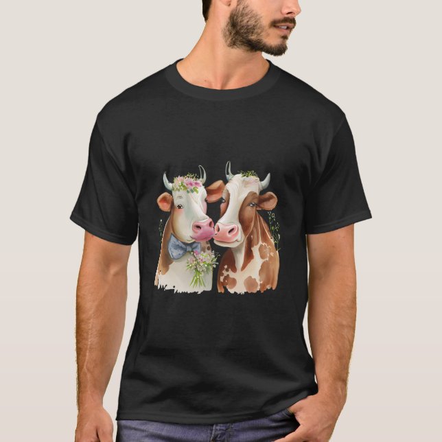 Farm Animal Cow T-Shirt (Vorderseite)