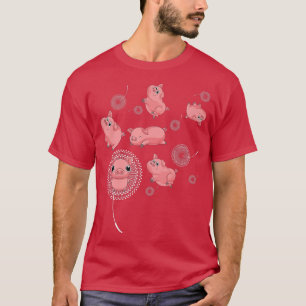 Farm Animal Farmer Animal Lover Farming Cute Dande T-Shirt