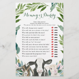 Farm Animal Greenery Boy Mommy oder Daddy Games