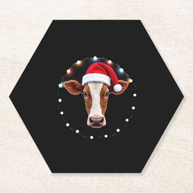 Farm Animal Xmas Pajamas Costume Farmer Christmas  Untersetzer (Vorderseite)