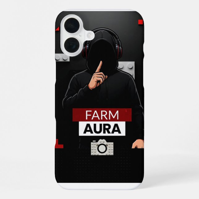 “Farm Aura” cell phone case iPhone Hülle (Rückseite)