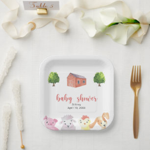 Farm-Baby-Party - Baby-Party Pappteller