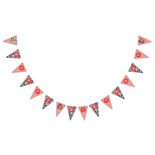 Farm Barnyard glücklich Geburtstagsbanner Jagdfahn Wimpelkette