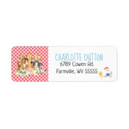 Farm Barnyard Tier Geburtsadresse