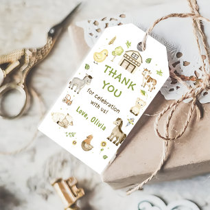 Farm Birthday Party Danke, dass du dir die Tags ge Geschenkanhänger