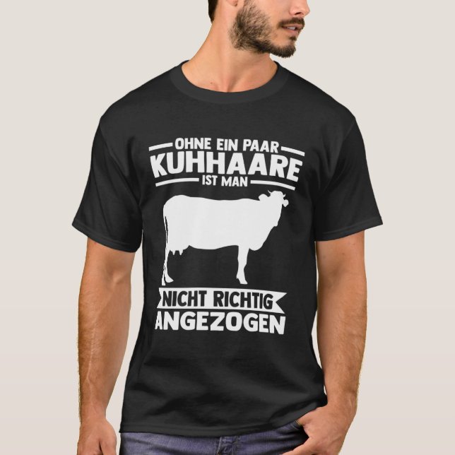 Farm Cow Willow Farmer Farmer Cow T-Shirt (Vorderseite)