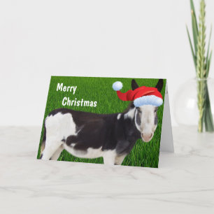 Farm Donkey frohe Weihnachten