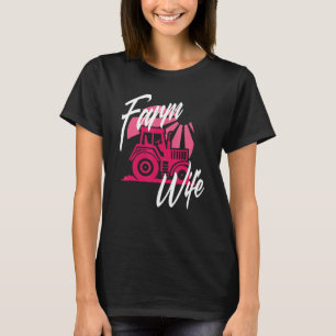 Farm Ehefrau Bauer Girl T-Shirt