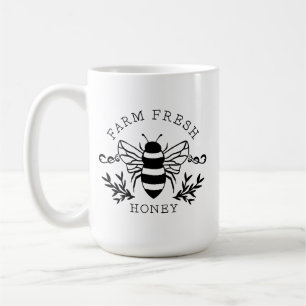 Farm Fresh Honey Bee Spring Sign-58219 Kaffeetasse