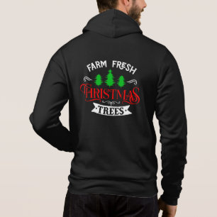 Farm-Frische Weihnachtsbäume Design-54390 Hoodie