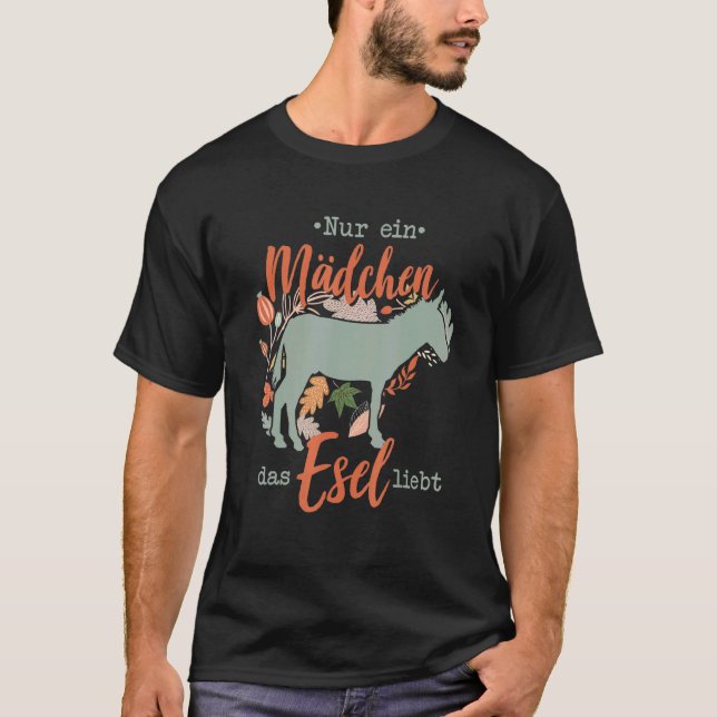 Farm für Mädchen - Donkey T-Shirt (Vorderseite)