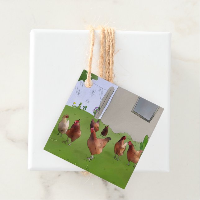 Farm Gastgeschenkanhänger Geschenkanhänger (Beispiel)