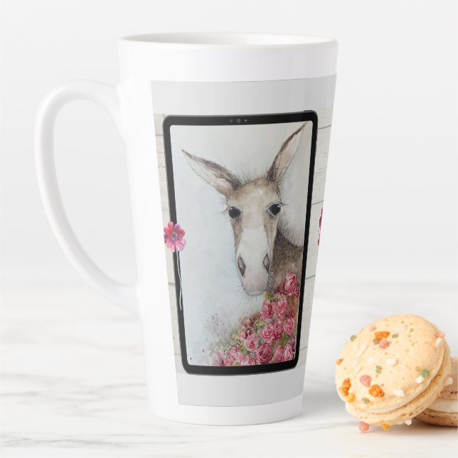 Farm Girl Artistry Herr Hee Haw Latte Tasse (Beispiel)