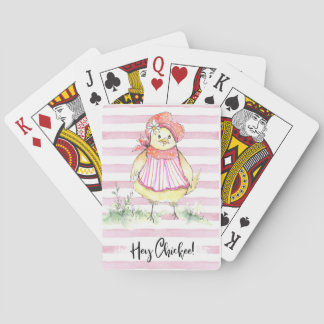 Farm Girl Artistry Hey Chickie Playing Cards Spielkarten