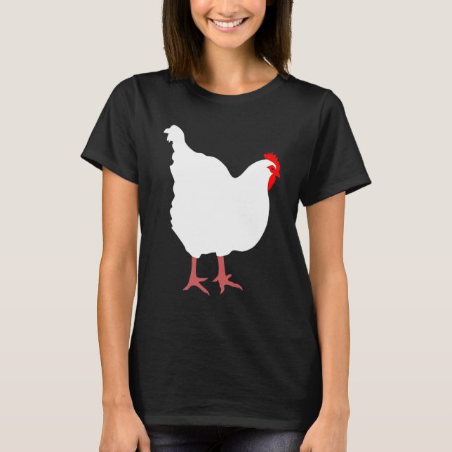 Farm Huhn T-Shirt (Vorderseite)