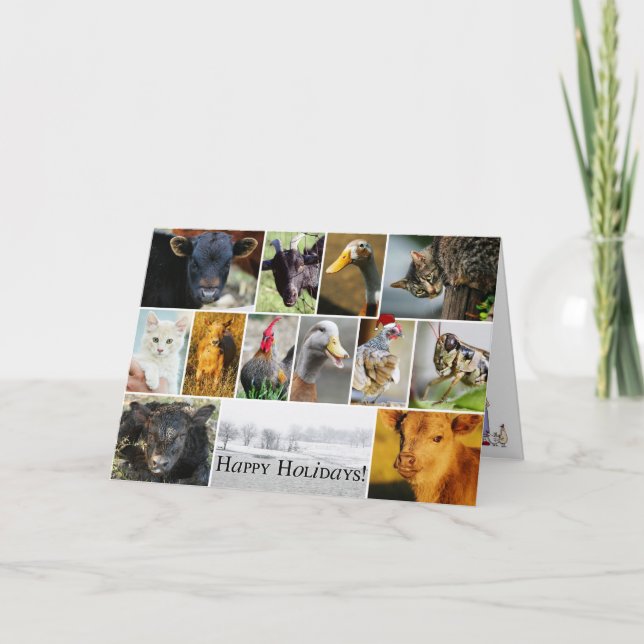 FARM-Karte Feiertagskarte (Vorderseite)