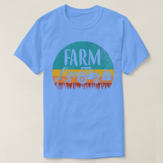 Farm Life Farmer T-Shirt (Design vorne)