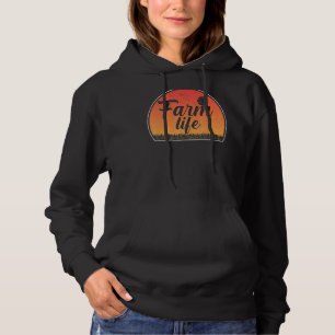 Farm Life Rancher Barnyard Ernte Zuchtstall Ca Hoodie