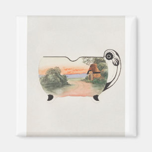 Farm Nature Sugar Bowl von Noritake Factory Magnet