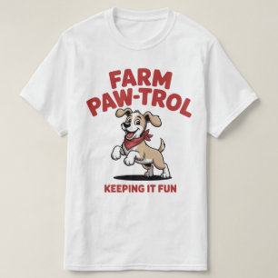 Farm Paw-trol – Cute Hunde Spaß T-Shirt
